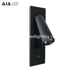 China 3W USB interior llevó la luz de la pared del cabecero de la lámpara de lectura de la cama que leía la lámpara de pared para los proyectos del hotel proveedor