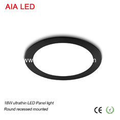 China Luz del panel ultrafina montada ahuecada redonda del precio bajo LED de IP20 18W proveedor