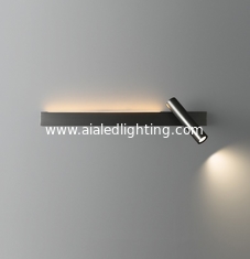 China Lámpara de pared de lectura led, decoración minimalista para sala de estar, luz de pared para cabecera moderna y creativa, luz para dormitorio proveedor