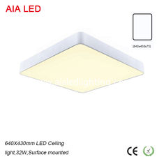 China luz de techo de alta calidad del blanco LED del interior de 32W 640x430m m para la decoración casera proveedor
