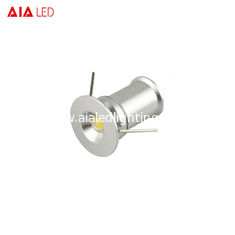China D20xH25mm, tamaño cortado: mini luz interior ahuecada del punto del cromo 1W LED de 15m m para la tienda del reloj proveedor