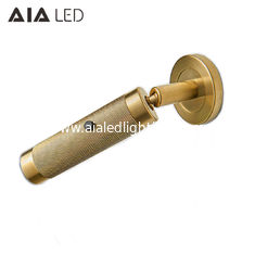 China La superficie montó el oro ajustable llevó la lámpara de lectura de la luz LED de la pared del cabecero/la luz llevada interior de la pared de la cama proveedor