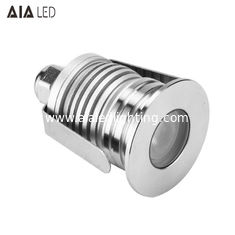 China La ronda de aluminio IP67 3W al aire libre impermeable llevó la luz enterrada llevada exterior de la lámpara del inground proveedor