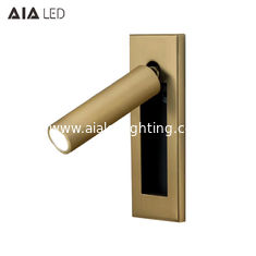 China Luz de lectura integrada rotativa de la pared de 3W de la luz de la lectura de la cabecera LED de la habitación proveedor