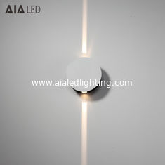 China Lámpara de pared moderna de acero de la decoración de /LED de la luz de la pared de la ronda 2x1W IP20 LED para el centro comercial proveedor