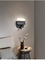 Lámpara de pared de estudio de dormitorio moderno lente de sombra acrílica luz de pared led simple lámpara de sala de estar cama de hotel creativa proveedor