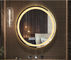 El hotel elegante de la luz del espejo del maquillaje de la circular de la lámpara del espejo del cuarto de baño llevó el retrete impermeable antiniebla del fregadero proveedor