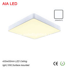 China Clasifique la luz de techo interior de 430x430m m 18W LED para la sala de estar casera usada proveedor