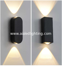 CHINA luz de pared exterior de balcón impermeable lámpara de pared exterior simple patio exterior de jardín iluminación de pared proveedor