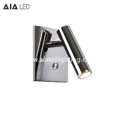 China Lámpara de pared rotativa incorporada de la cama de la lámpara de lectura de la luz LED de la pared del cabecero de la habitación proveedor