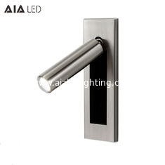 China El tipo contemporáneo pared flexible de la cama de 3W de la luz de la pared del cabecero de la luz IP20 de la pared de la cabecera del hotel se enciende proveedor