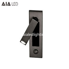 CHINA IP40 ahuecó la luz ajustable de la lectura de 3W LED de la luz de la pared de la cabecera y llevó la luz de la pared del cabecero para el hotel proveedor