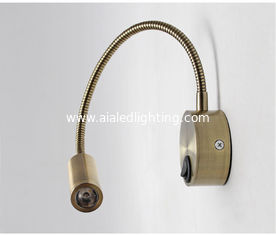 CHINA IP40 luz interior ligera de lectura llevada flexible montada en la pared de la pared de la cabecera de la pared USB 3W para el proyecto del chalet proveedor