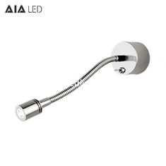 CHINA Lámpara de lectura flexible montada en la pared de la pared interior de 3W de la luz de la lectura de la pared IP40 para la decoración del chalet proveedor