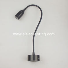CHINA IP40 emergen hotel interior montado de la luz de la pared del cabecero de 3W LED de la cabecera de la luz de la lectura de la cama de la luz flexible de la pared proveedor