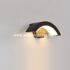 China Iluminación de acrílico superficial de la pared de exterior 12W de la prenda impermeable IP65 que cabe fuera de las lámparas de la lámpara de pared proveedor