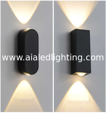 luz de pared exterior de balcón impermeable lámpara de pared exterior simple patio exterior de jardín iluminación de pared proveedor