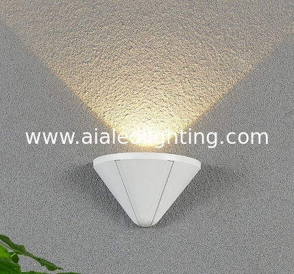 Lámparas de pared exteriores resistentes al agua lámparas de jardín exterior iluminación de pared hacia arriba y hacia abajo focos luminosos villa iluminación de lavadero de pared proveedor