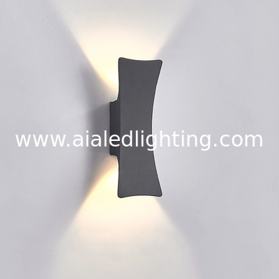 Lámpara de pared exterior corredor impermeable lámpara de pared dormitorio balcón luces de noche minimalistas modernas led luz decorativa proveedor