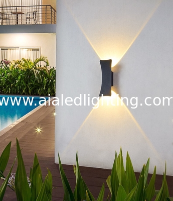 Lámpara de pared exterior corredor impermeable lámpara de pared dormitorio balcón luces de noche minimalistas modernas led luz decorativa proveedor
