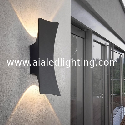 Lámpara de pared exterior corredor impermeable lámpara de pared dormitorio balcón luces de noche minimalistas modernas led luz decorativa proveedor