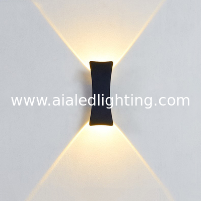 Lámpara de pared exterior corredor impermeable lámpara de pared dormitorio balcón luces de noche minimalistas modernas led luz decorativa proveedor