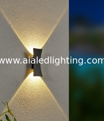 Lámpara de pared exterior corredor impermeable lámpara de pared dormitorio balcón luces de noche minimalistas modernas led luz decorativa proveedor