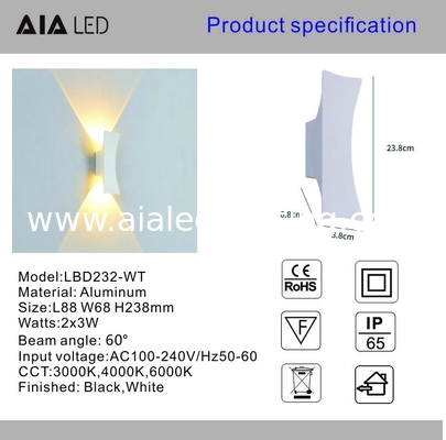 Lámpara de pared exterior corredor impermeable lámpara de pared dormitorio balcón luces de noche minimalistas modernas led luz decorativa proveedor