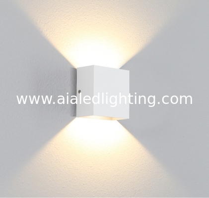 IP65 impermeabilización de la lámpara de pared exterior exterior COB 6W iluminación de pared LED exterior luz de pared LED exterior proveedor