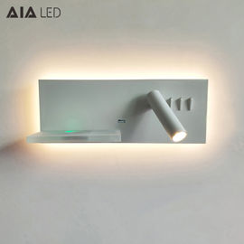 Luz de carga de la pared de la cabecera del usb LED de la luz de la pared de la lectura de la radio/lámpara de pared llevada interior para el hotel proveedor