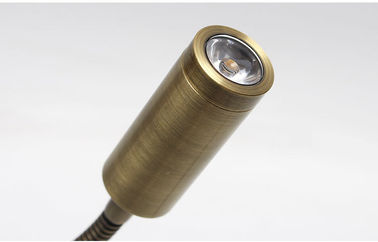 IP40 luz interior ligera de lectura llevada flexible montada en la pared de la pared de la cabecera de la pared USB 3W para el proyecto del chalet proveedor