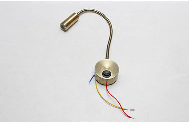 IP40 luz interior ligera de lectura llevada flexible montada en la pared de la pared de la cabecera de la pared USB 3W para el proyecto del chalet proveedor
