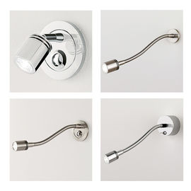 Lámpara de lectura flexible montada en la pared de la pared interior de 3W de la luz de la lectura de la pared IP40 para la decoración del chalet proveedor