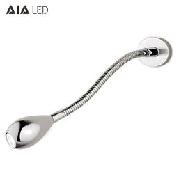 Pequeña luz interior ligera de lectura llevada de la pared de la cabecera de la lámpara de pared del cabecero de 3W LED de la pared IP40 para el hotel proveedor