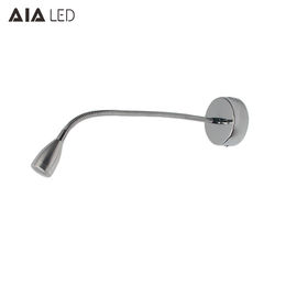 IP40 emergen luz interior ligera de lectura llevada flexible montada de la pared de la cabecera de 3W LED de la pared para la cabecera proveedor