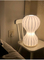 La luz de seda de la tabla del tenedor de IP20 E27 llevó la luz de seda natural de la tabla de la lámpara de mesa para el hotel proveedor