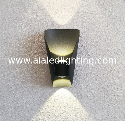 IP65 resistente al agua lámparas de pared exteriores para exteriores COB 6W lámparas de pared LED exteriores lámparas de pared LED luminarias